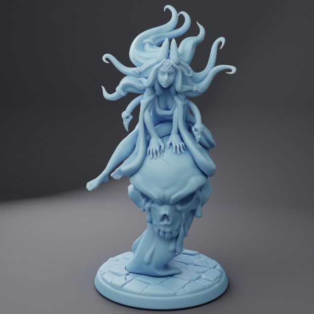 Wild Sorceress Figure (Unpainted)