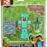 Jazwares Minecraft - Diamond Steve Figure Pack