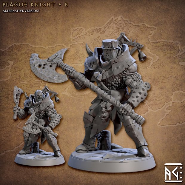 Plague Knight 02 Figure (Unpainted)