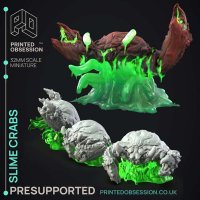 Slime Crabs Figure (Unpainted)