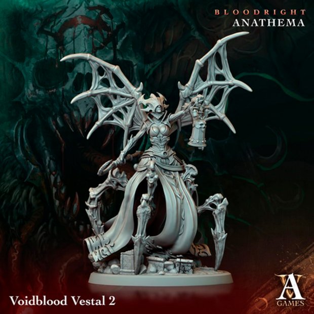 The Death-Summoning Vestal of the Abyss Figure (Unpainted)