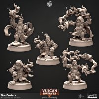Fire Casters Figure (Unpainted)