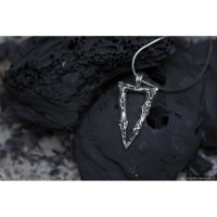 Alien Triangle Pendant Necklace