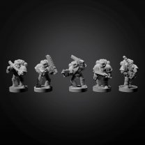 Despoilers 8mm Plate Armour Set of figures