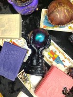 Witch Ball Candle