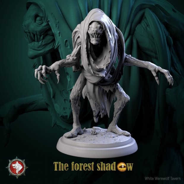 Aggressive Bile Spitter Figure (Unpainted)