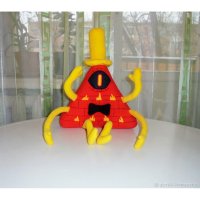 Gravity Falls - Angry Bill Cipher with 6 limbs Plush Toy