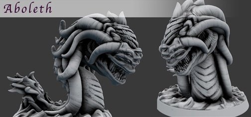 Aboleth Figure (Unpainted)