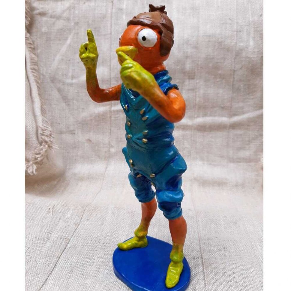 Handmade Fortnite - Fishstick Figure Buy on