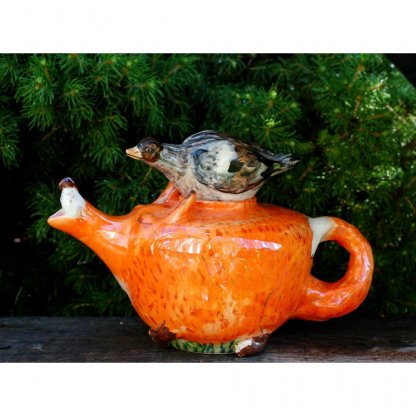 Fox And Duck Teapot