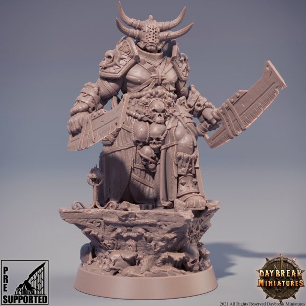 Dayrek Meat Cutter Figure (Unpainted)