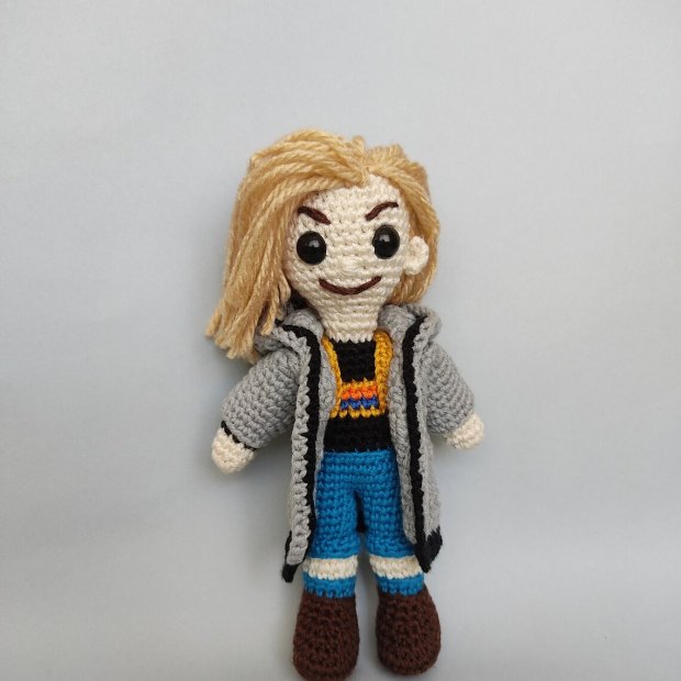 Doctor Who - 13th Doctor (20 cm) Crochet Plush Toy