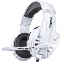BENGOO G9000 (White) RGB USB Gaming Headset