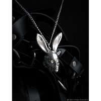 Rabbit Mask Pendant Necklace