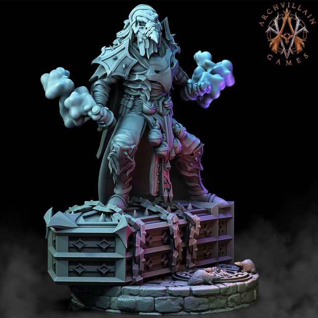 Kenku on the coffin Figure (Unpainted)