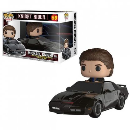 Funko POP Rides: Knight Rider - Knight with Kitt Figure
