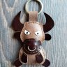 Bull Keychain
