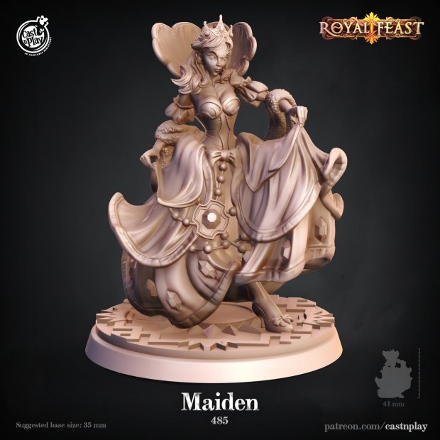 Maiden Figure (Unpainted)