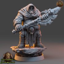 Skiidaz Hood, Orc Warrior Figure (Unpainted)
