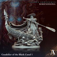 Lorenza, gondolier of the Black Canals Figure (Unpainted)