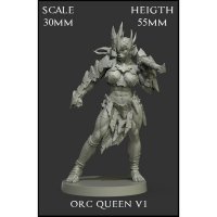 Orc Queen Figure (Unpainted)