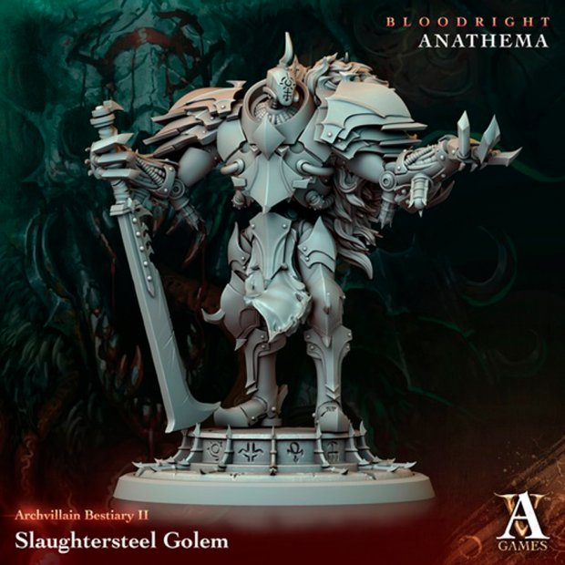 Steel Golem-Killer Figure (Unpainted)