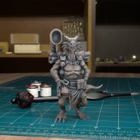 Kobold Butterfly Catcher Figure (Unpainted)