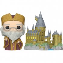 Funko POP Town: Harry Potter 20th Anniversary - Dumbledore with Hogwarts Figure