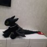 How to Train Your Dragon - Night Fury (Toothless) Plush Toy Big Size