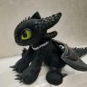 How to Train Your Dragon - Night Fury (Toothless) Plush Toy Big Size