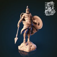 The King Leonidas Figure (Unpainted)