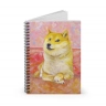 Pretty Doge Meme Spiral Notebook