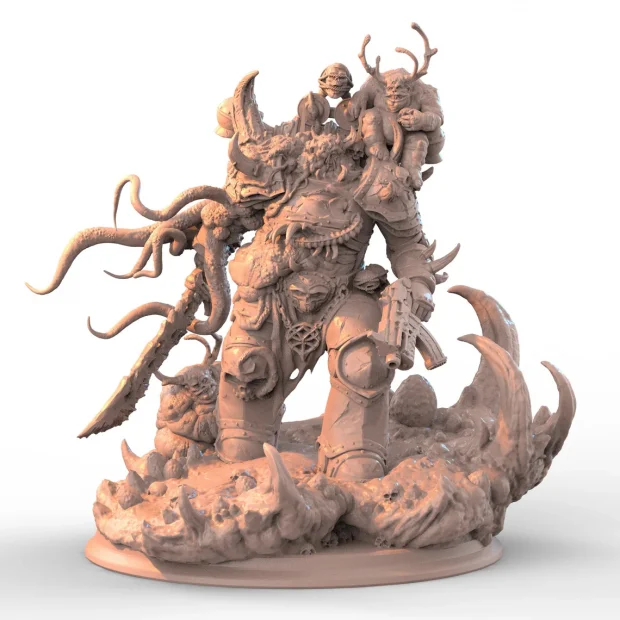Plagued Knight Figure (Unpainted)