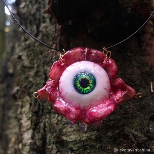 Opened Eye Necklace