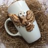Owl Mug With Decor
