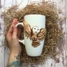 Owl Mug With Decor