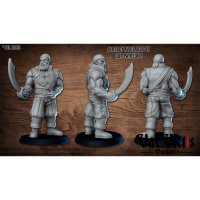 Sea wolf Figure (Unpainted)