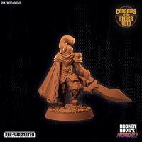 Plazmoid Knight Figure (Unpainted)