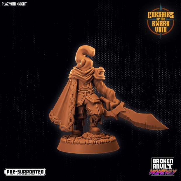 Plazmoid Knight Figure (Unpainted)