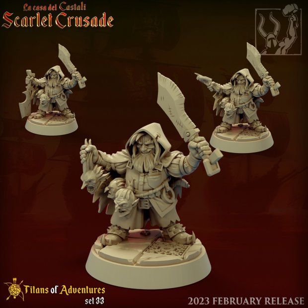 Bulgund the Cutthroat Figure (Unpainted)