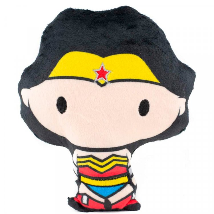 Buckle-Down Wonder Woman - Standing Pose Dog Toy Plush (with sound)