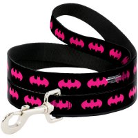 Buckle-Down DC Comics - Batman (Pink) Dog Leash