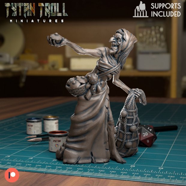 Patroness of Voodoo Figure (Unpainted)