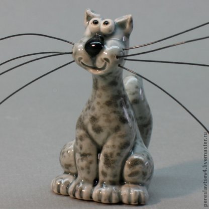 Long-whiskered Cat Figure