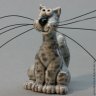 Long-whiskered Cat Figure