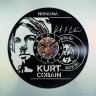 Handmade Nirvana - Kurt Cobain Vinyl Wall Clock