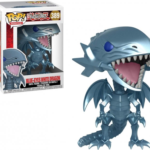 Funko Pop Anime: Yu-Gi-Oh! - Blue Eyes White Dragon Figure