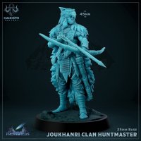 Joukhanri Clan Huntmaster Figure (Unpainted)