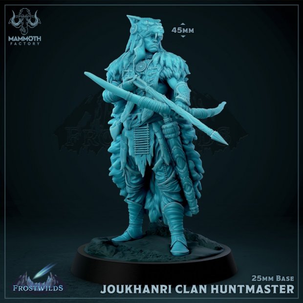 Joukhanri Clan Huntmaster Figure (Unpainted)