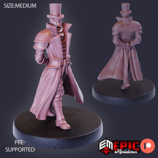 Rufus Raucus Figure (Unpainted)